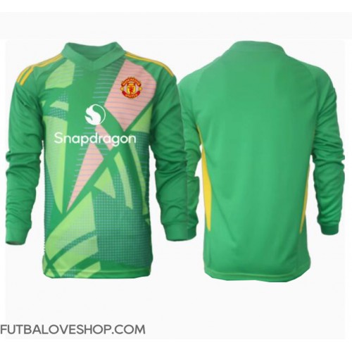 Dres Manchester United Brankarsky Tretina 2024-25 Dlhy Rukáv